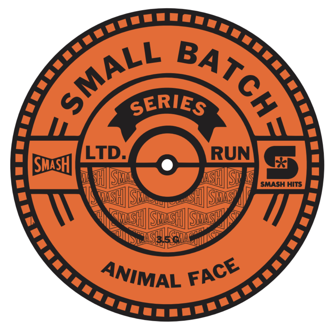 Photograph of product: Animal Face | 7g Smalls | Smash Hits
