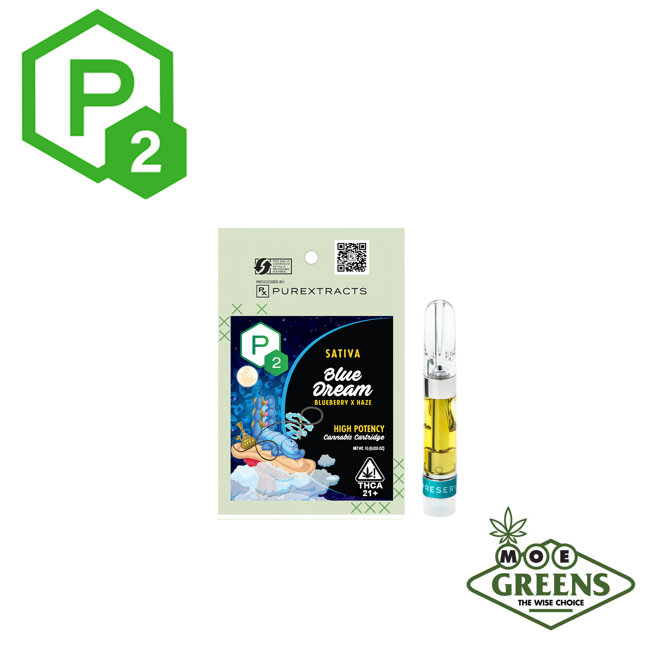 Photograph of product: BLUE DREAM [HIGH POTENCY]