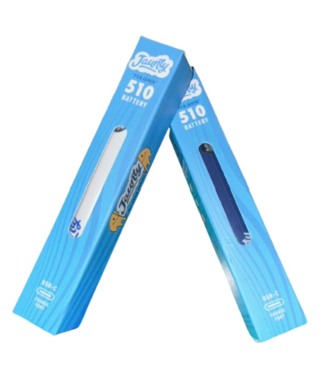 Photograph of product: Jaunty | 510 Thread Vape Battery | Blue