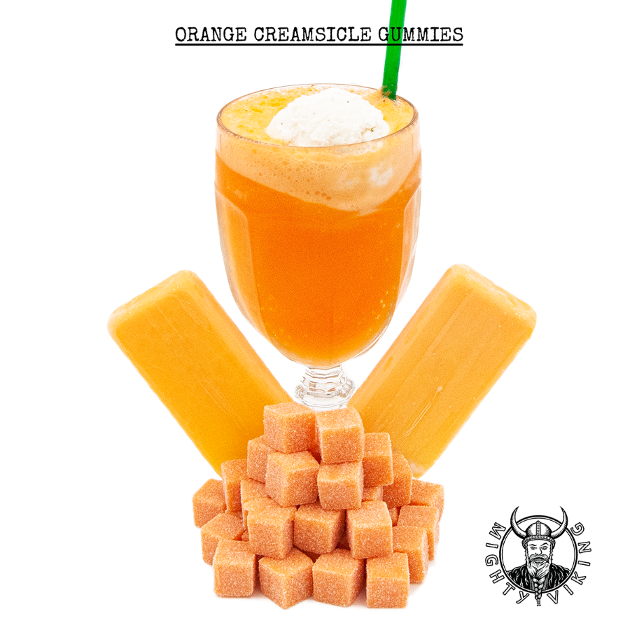 Photograph of product: 100mg RSO Orange Creamsicle Gummies