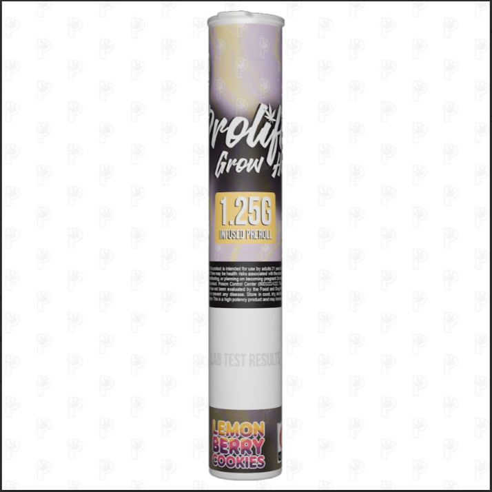 Photograph of product: Lemon Berry Cookies | Single Moonrock Infused Pre-Roll