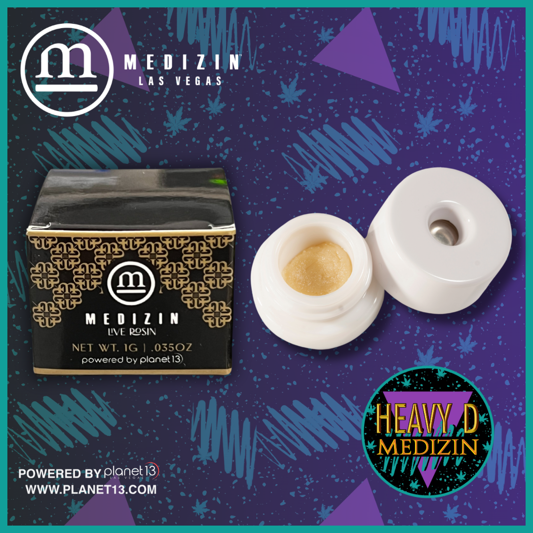 Photograph of product: Medizin Heavy D 1g Live Rosin