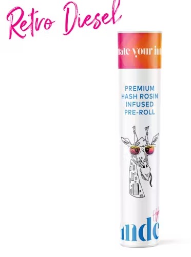 Photograph of product: Candela - Log Cabin OG Infused HR Preroll