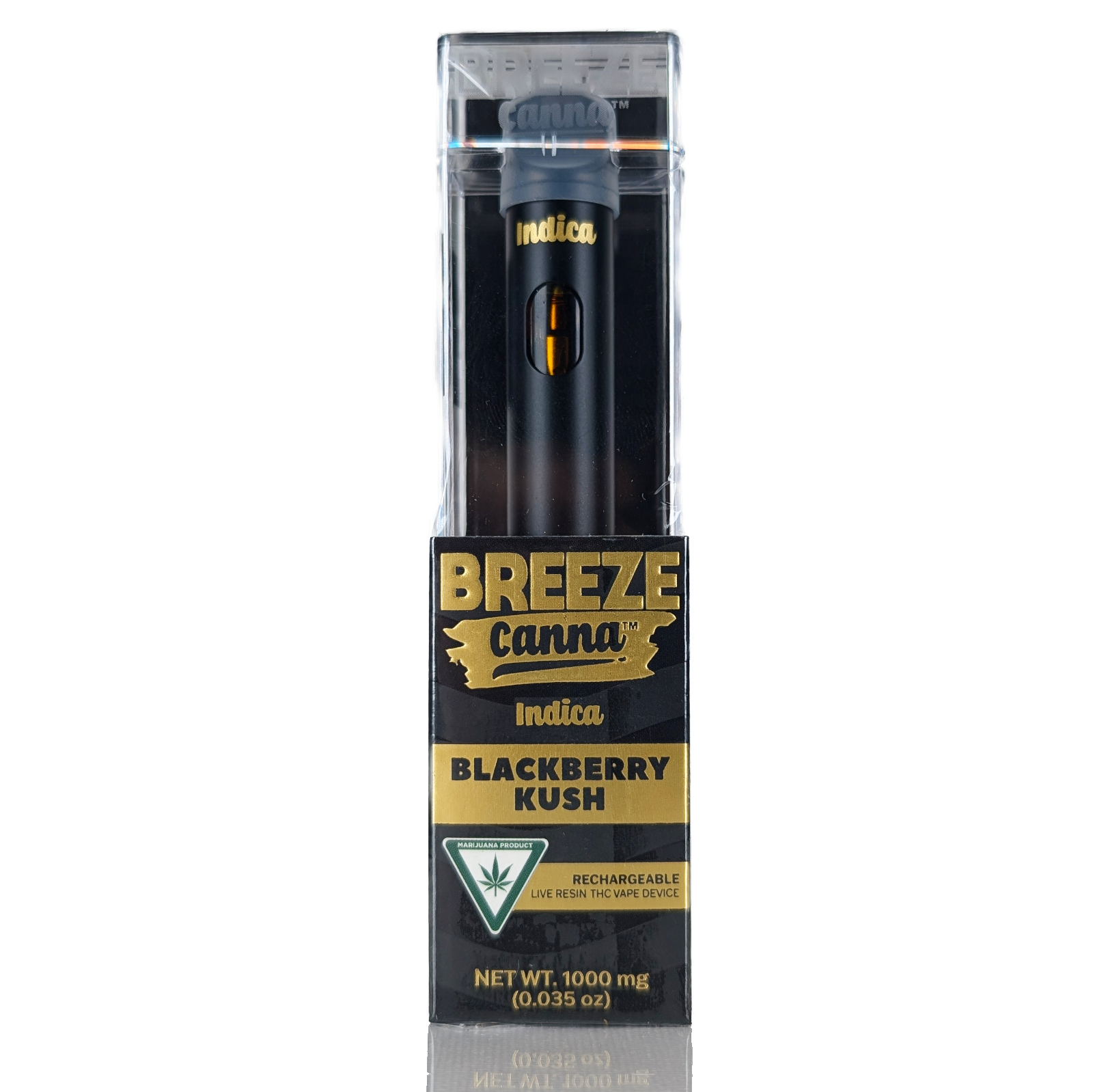 Photograph of product: OG KUSH - LIVE RESIN DISPOSABLE CARTRIDGE