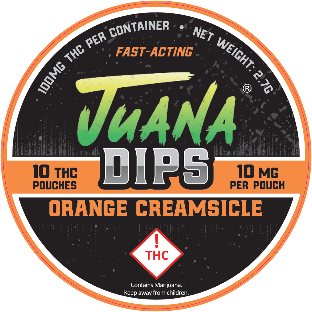 Photograph of product: Juana Dips | Orange Creamsicle | 10mg