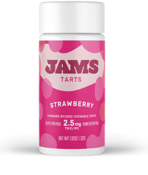 Photograph of product: Strawberry Jams Tarts (H) | 100mg