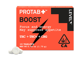 Photograph of product: Level Tablet Edibles 10pk/100mg Protab- Boost