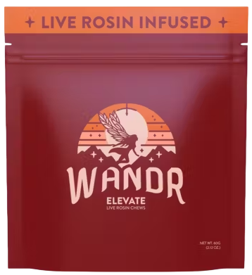 Photograph of product: Live Rosin Sour Blue Raspberry - TH-oui Gummie 2 Pack (20mg)