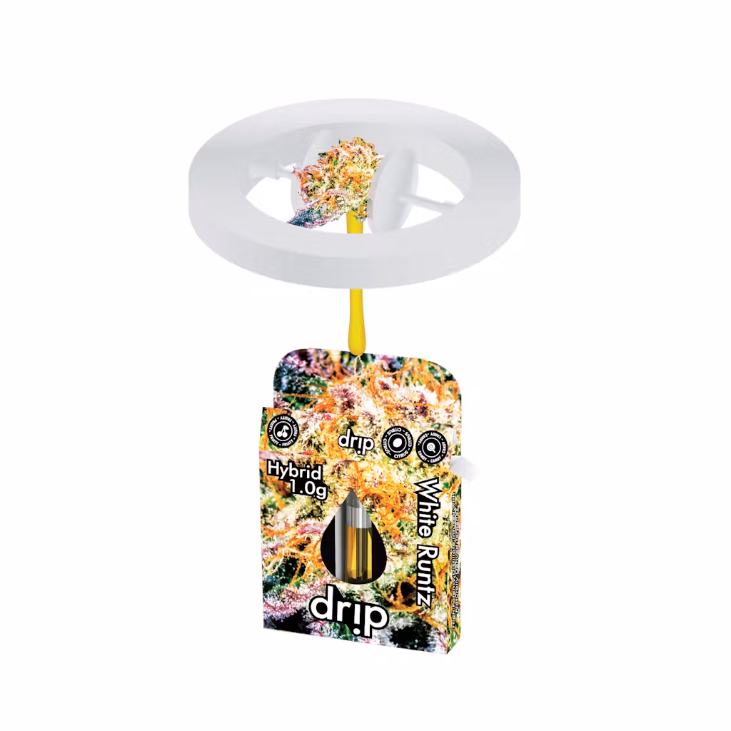 Photograph of product: DRIP | Vape Cartridge | White Runtz