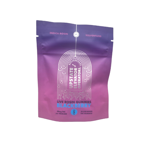 Photograph of product: Blackberry | Live Rosin Gummies | 100mg