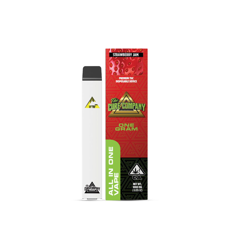 Photograph of product: 1g Strawberry Disposable Vape | TAX INCLUDED