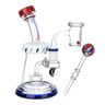 Photograph of product: Grateful Dead x Pulsar - Lightning Bell Glass Dab Rig Set - 7.5" - 14mm F