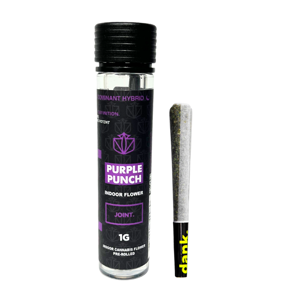 Photograph of product: DANK | Purple Punch | Pre-Roll Single
