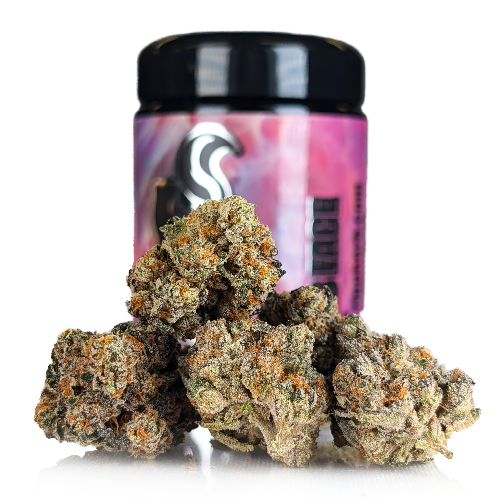 Photograph of product: GAS FACE - PREMIUM GLASS JAR - 14g