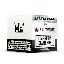 Photograph of product: Papaya Cake | 1g LR  Diamonds