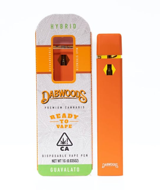 Photograph of product: Dabwoods Disposable Vape 1g - Blue Dream