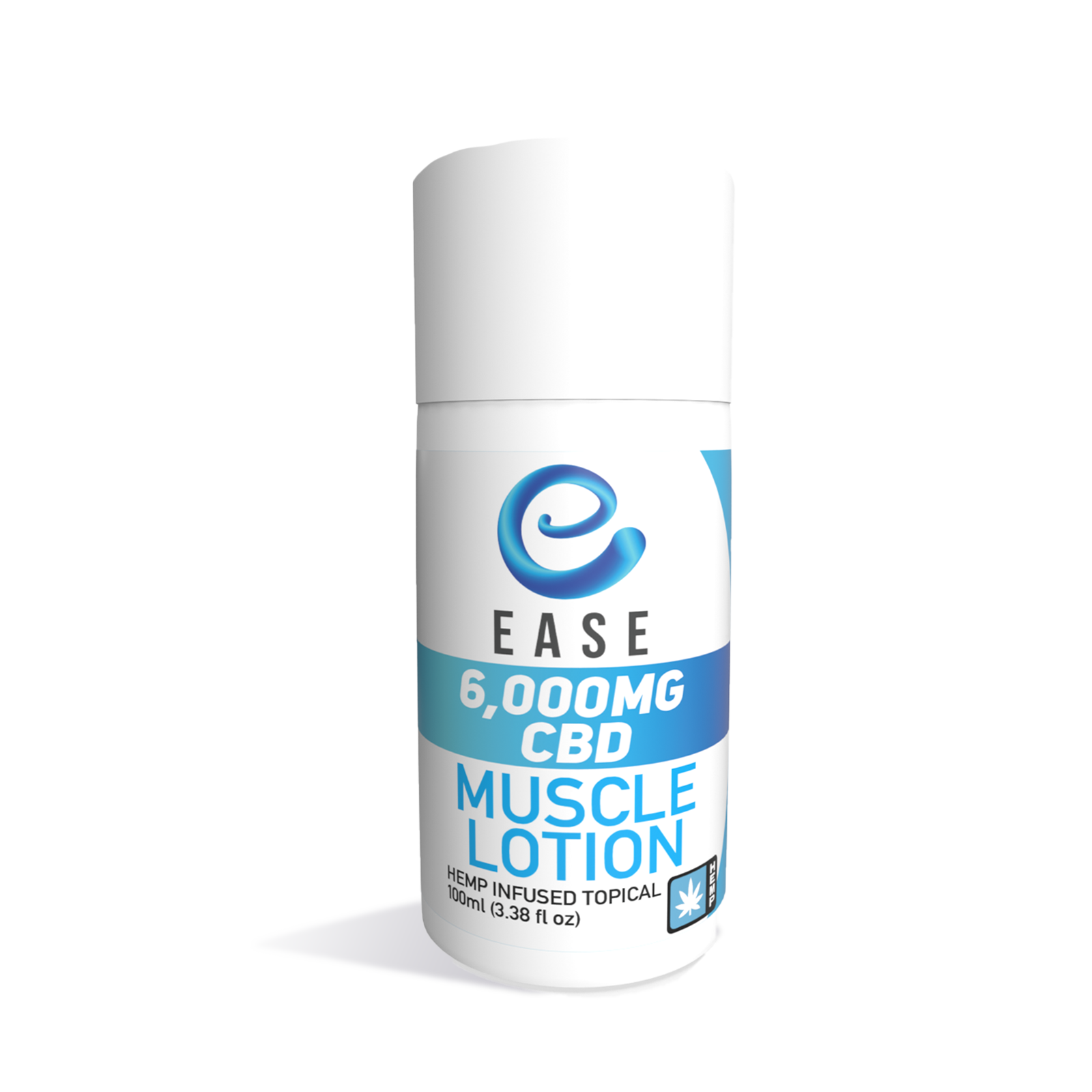 Photograph of product: EASE Hemp Muscle Lotion | CBD | 6000mg