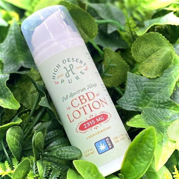 Photograph of product: CBD+CBG Lotion - 3000mg CBD 600mg CBG Lotion - High Desert Pure