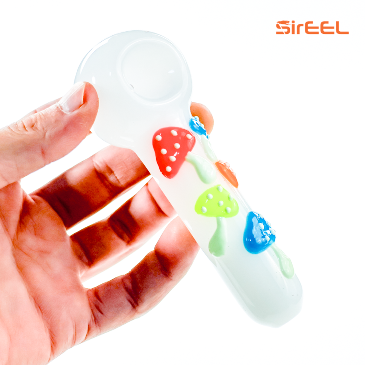 Photograph of product: SIREEL 5" Pipe: Shroomy Glow