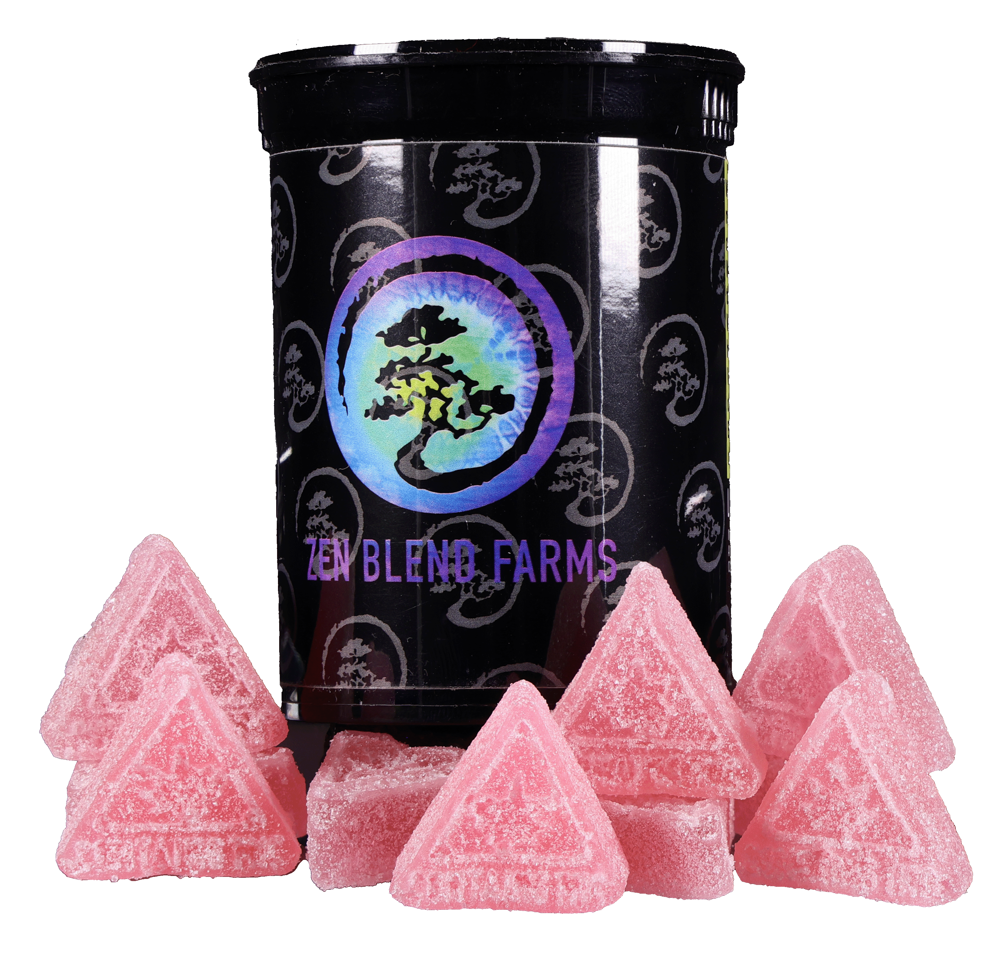 Photograph of product: Watermelon Basil Live Rosin Gummies - 10 Pack