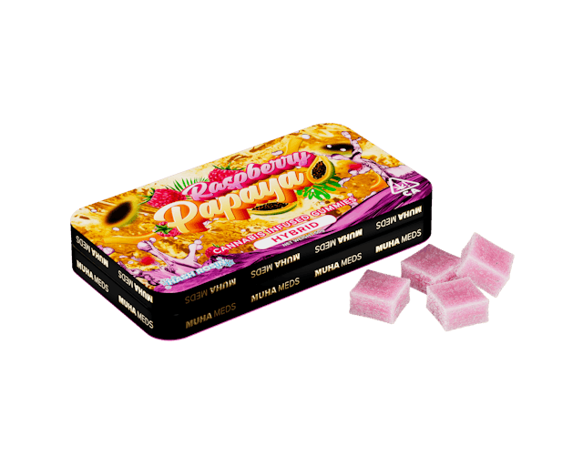 Photograph of product: Raspberry Pineapple | au chocolat Rosin Gummies 100MG - 