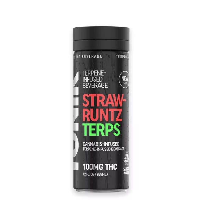 Photograph of product: Terps: Straw-Runtz Terpene 12oz. Beverage (100mg)