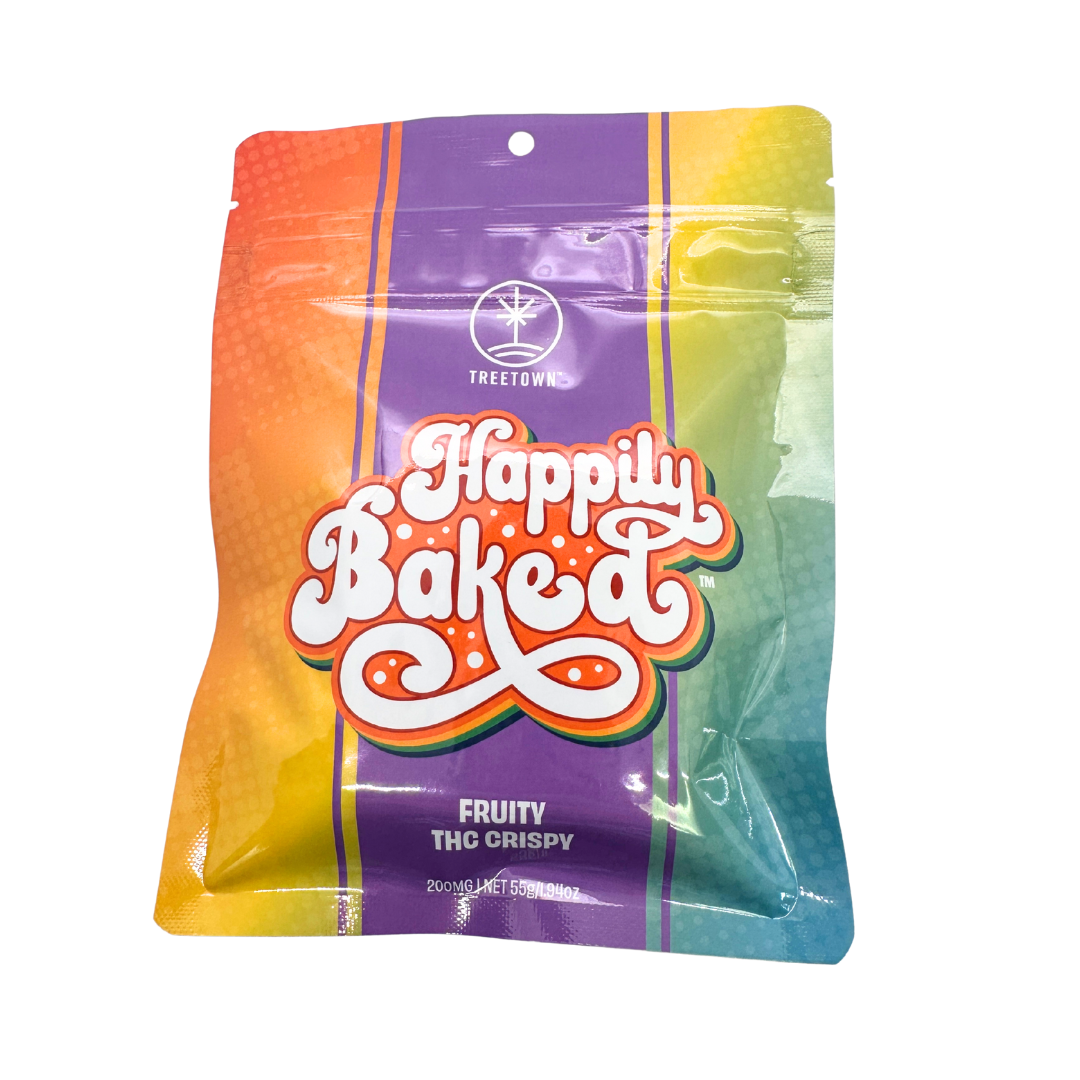Photograph of product: Treetown | Fruity Rice Crispy | 200mg