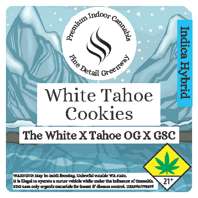Photograph of product: White Tahoe Cookies Pre-Roll 2-pack | 1g