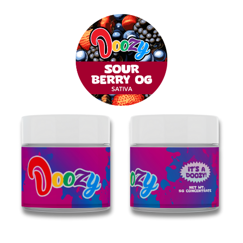 Photograph of product: Doozy - 5g Baller Bucket - Sour Berry OG