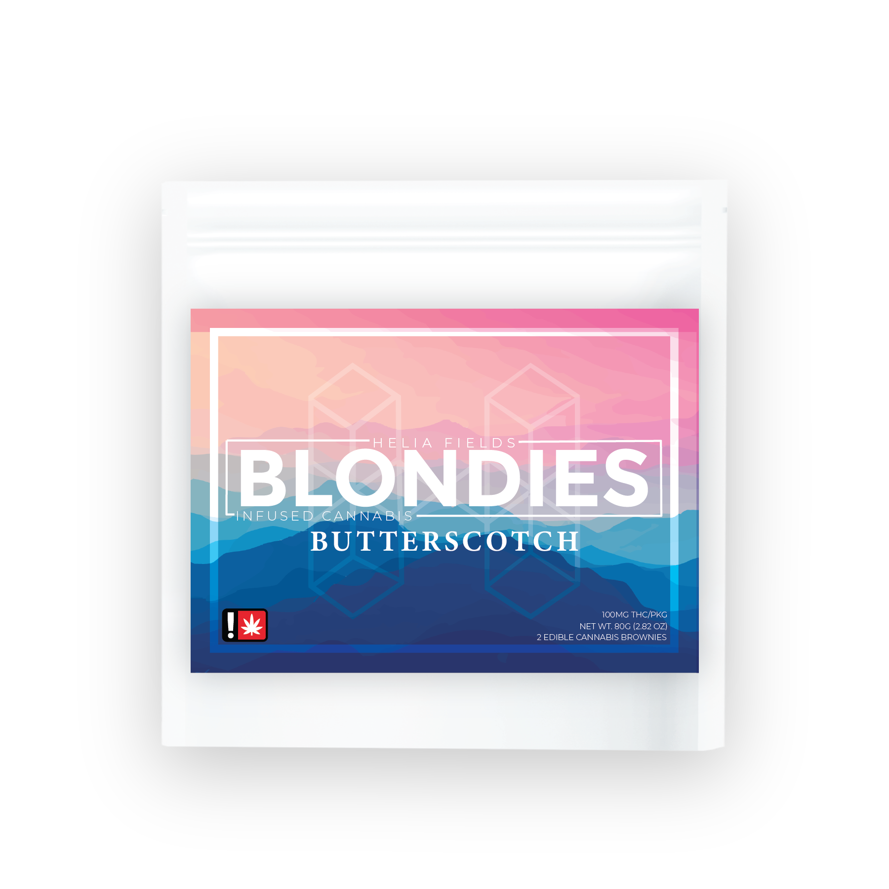 Photograph of product: Helia Fields - Blondie - Butterscotch - 100mg