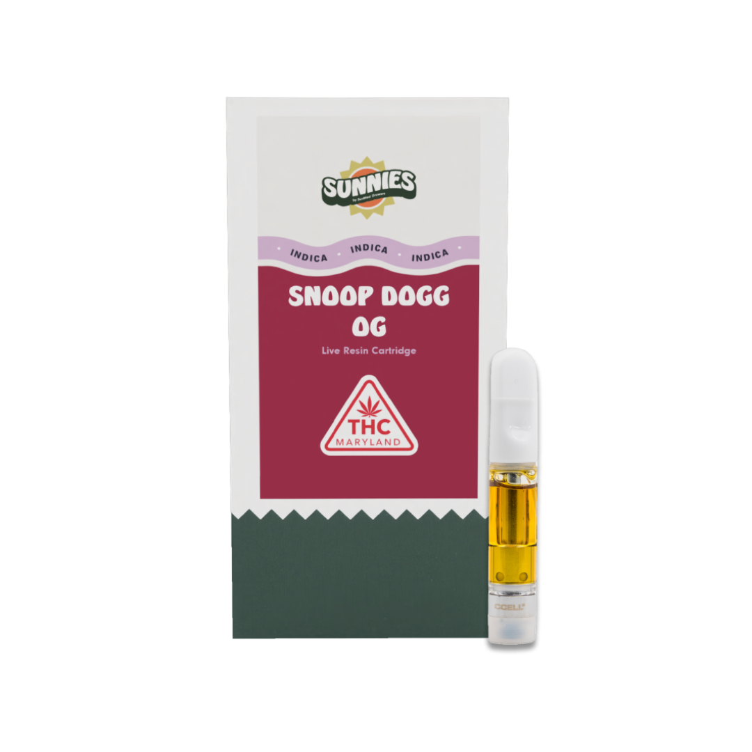 Photograph of product: Snoop Dogg Live Resin Vape Cart 0.5g