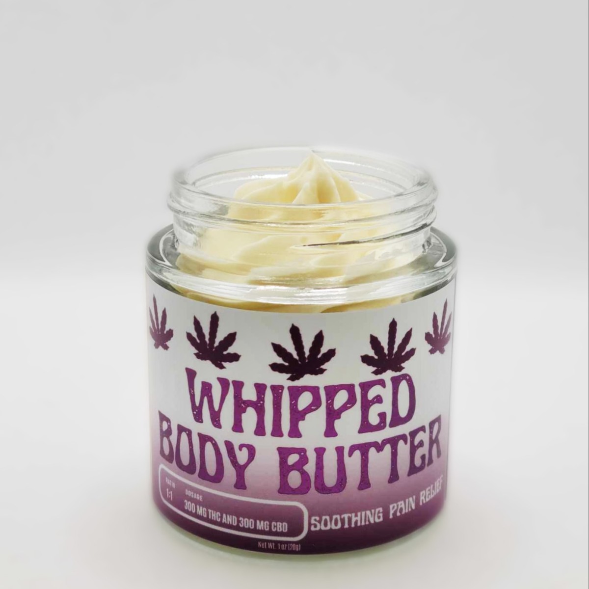Photograph of Product: Highly Rooted - Body Butter 300mg