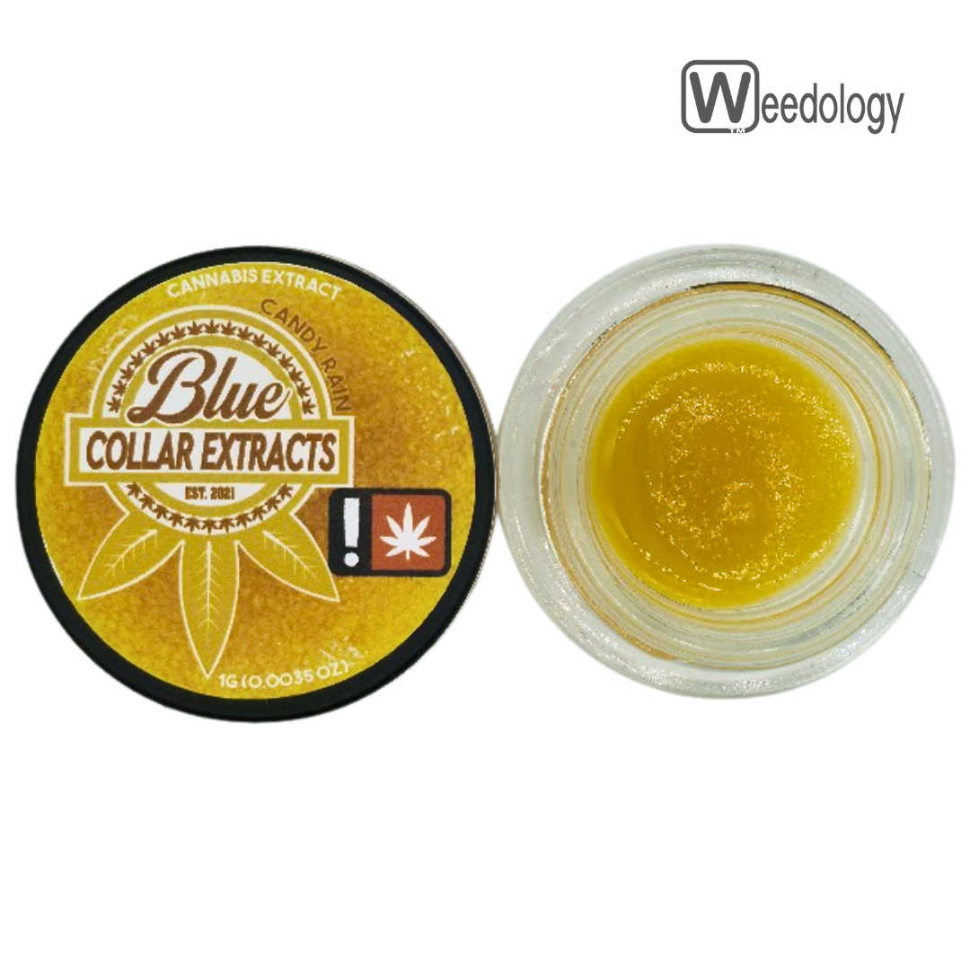 Photograph of product: Blue Collar 1g CANDY RAIN CR Sugar Sauce