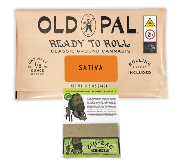 Photograph of product: Old Pal | Sour Diesel | 14g | Ready-to-Roll Flower