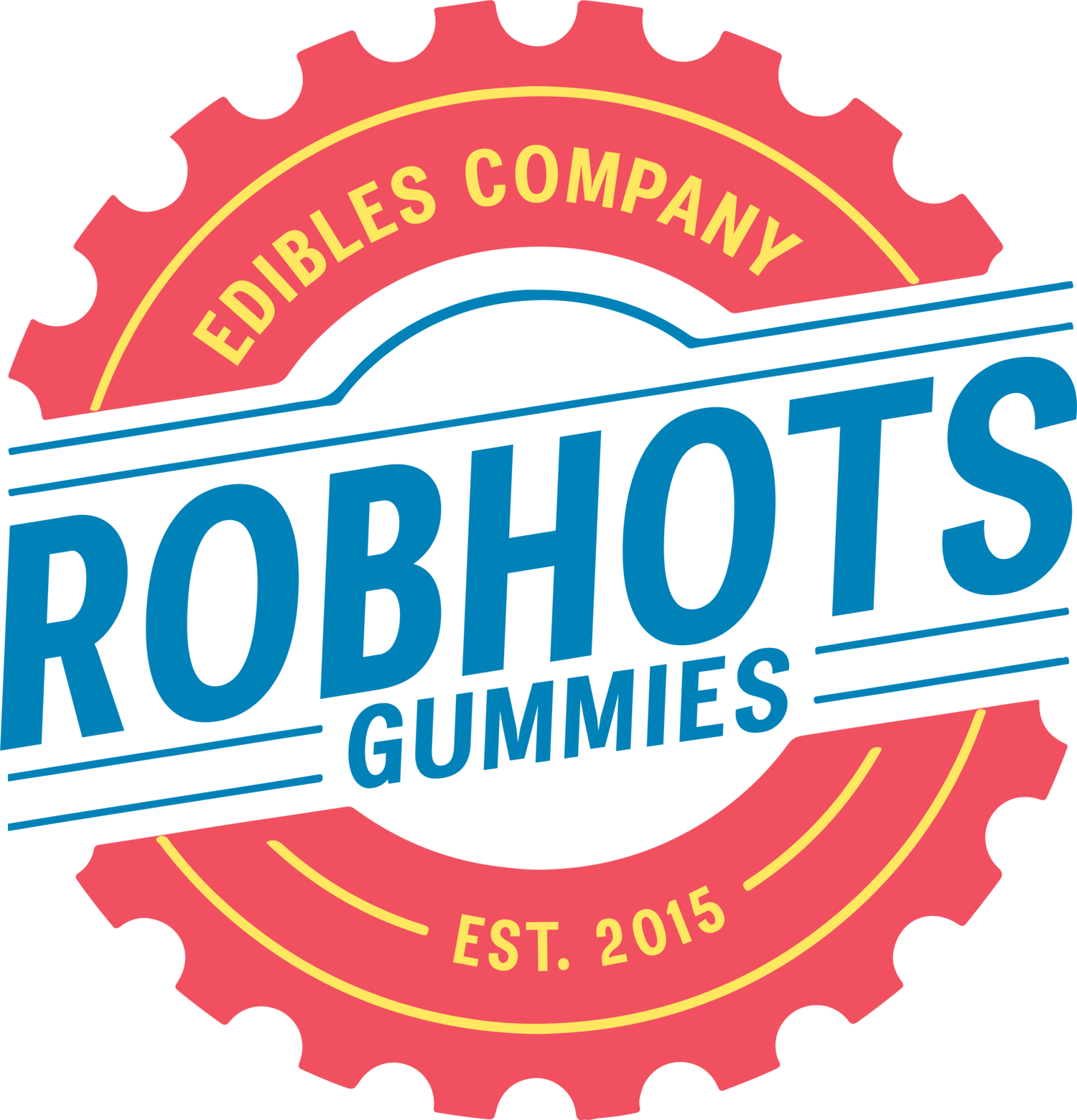 Photograph of product: Robhots Plus - Rosin Gummies- Oui'd - (100mg)