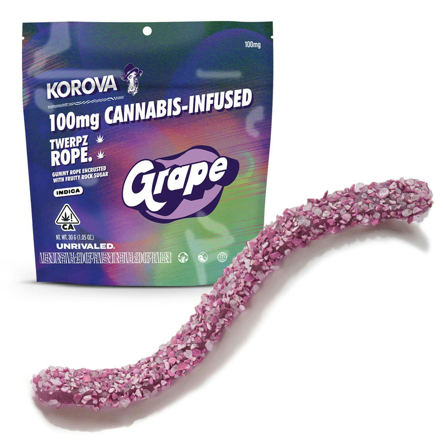 Photograph of product: Terpz Rope | Blue Raspberry