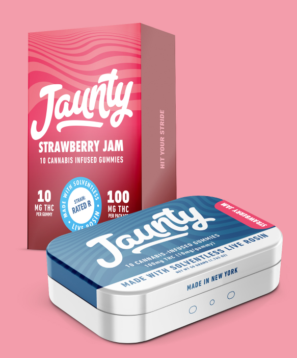 Photograph of product: Strawberry Jam Live Rosin Gummies 100mg [F38]