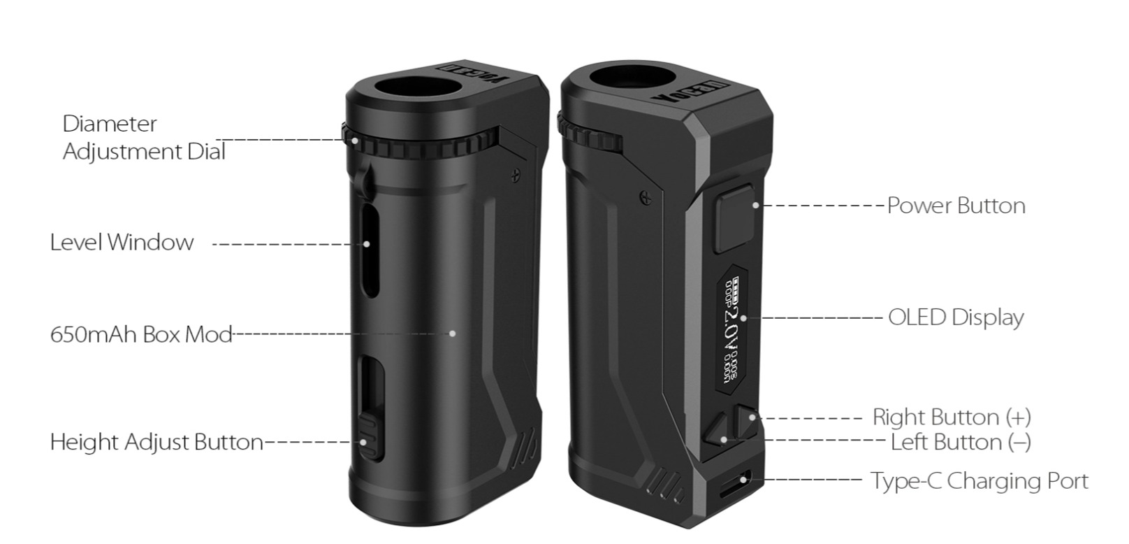 Photograph of product: Yocan Uni Pro Battery