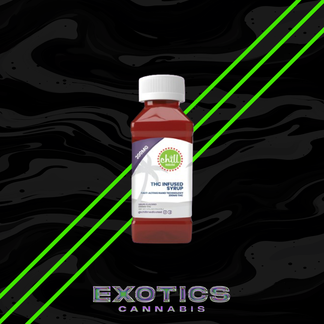 Photograph of product: Chill Medicated - Grape Syrup 200mg (2/$20)