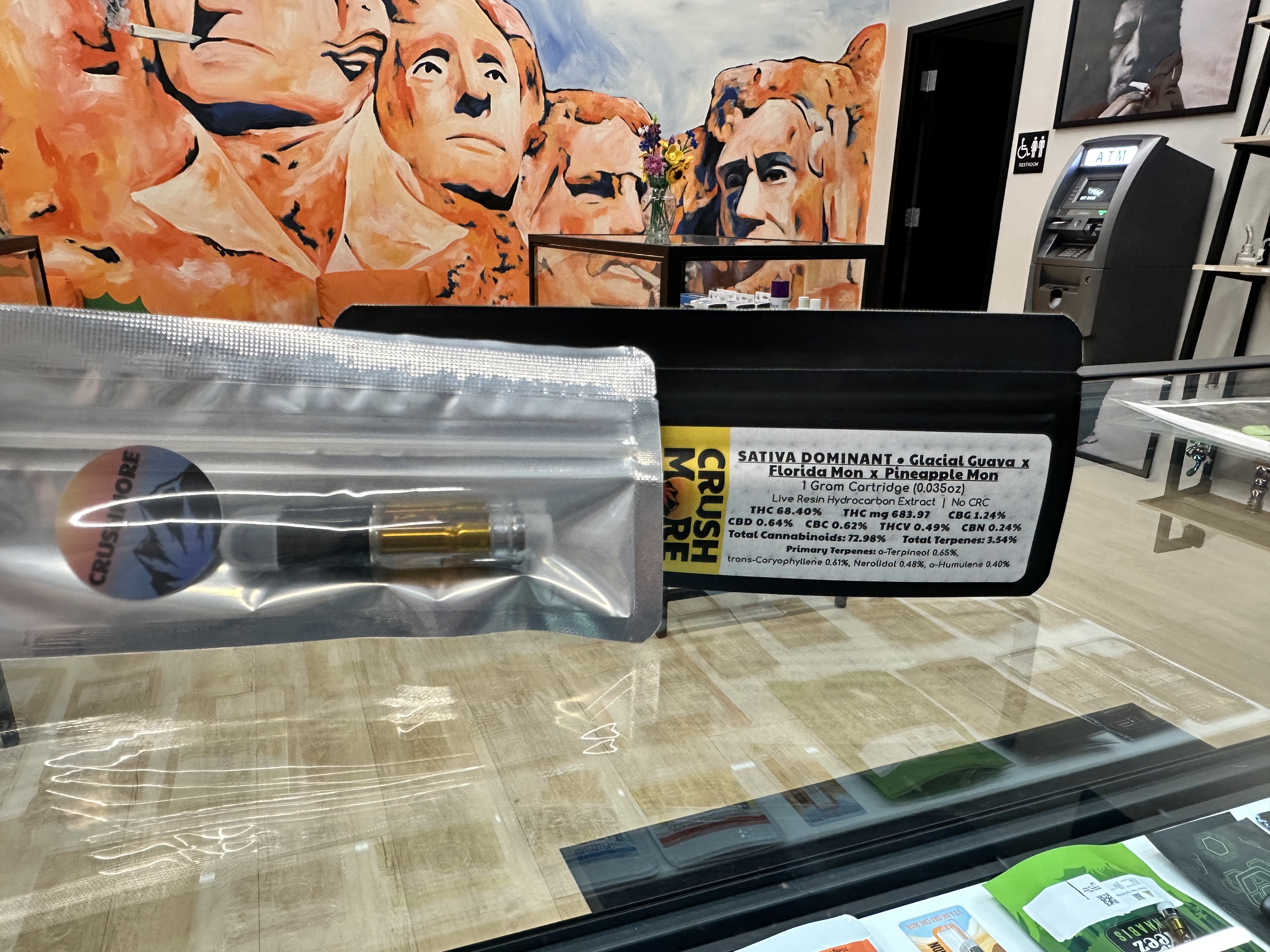 Photograph of product: GLACIAL GUAVA x FLORIDA MON  Live Resin