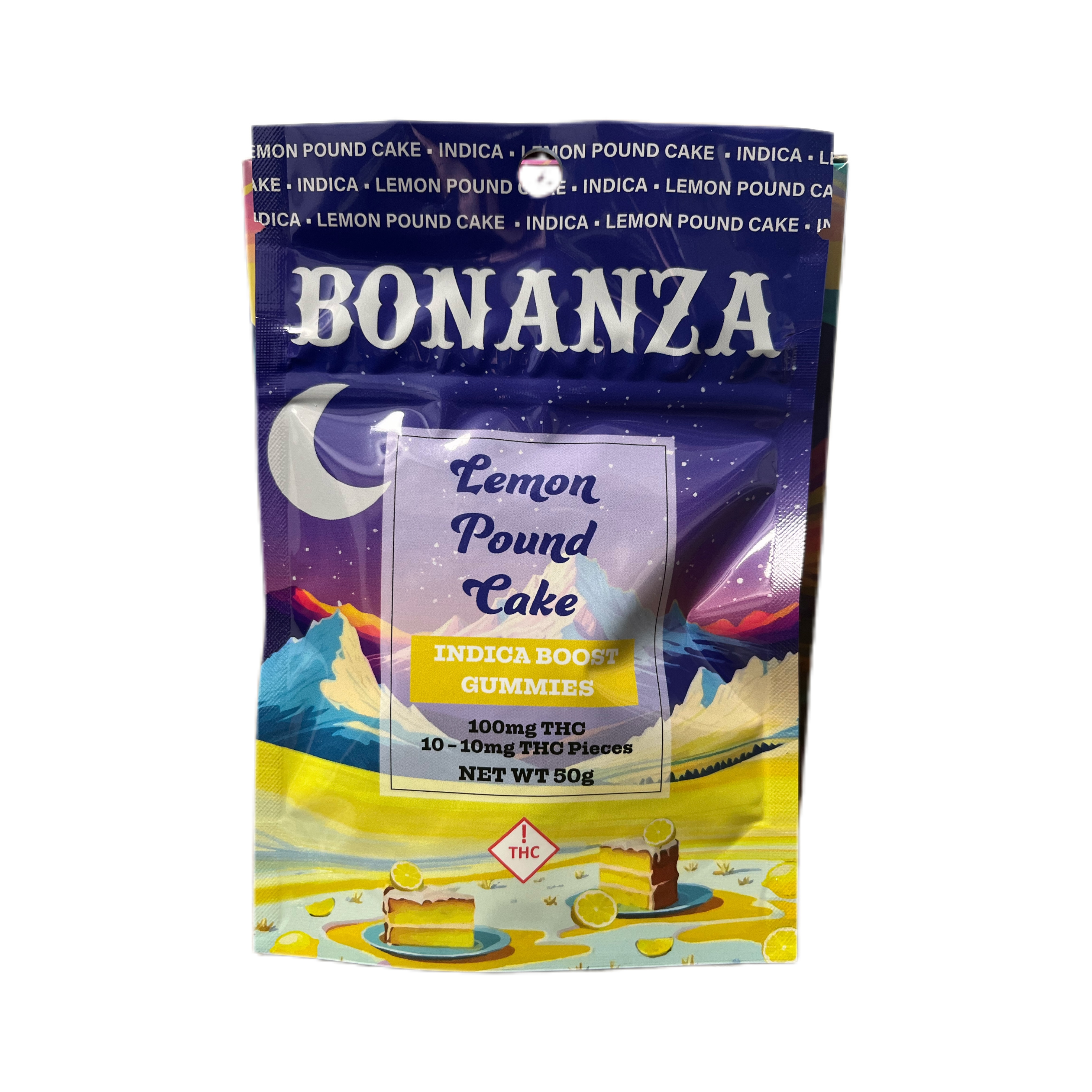 Photograph of product: Lemon Pound Cake Gummies | 100mg | Bonanza