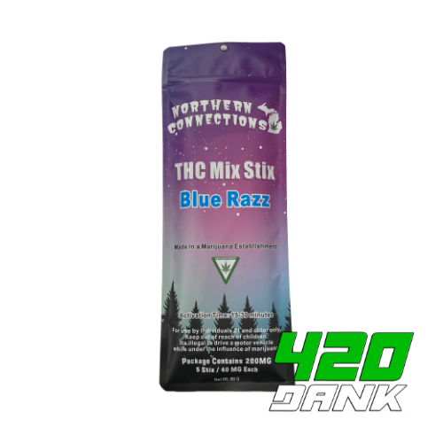 Photograph of product: Northern Connections - Rosin Infused 200mg TH-oui Mix Stix - Strawberry Lemonade