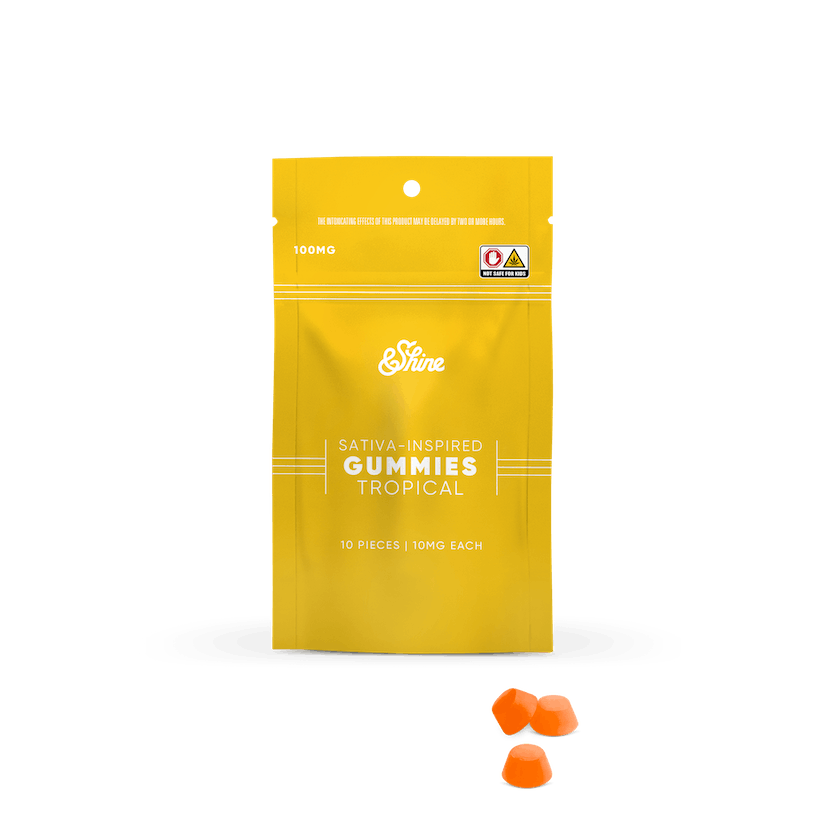 Photograph of product: TROPICAL 10PK 100MG (S)