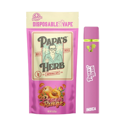 Photograph of product: Disposable Vape - Peach Ringz