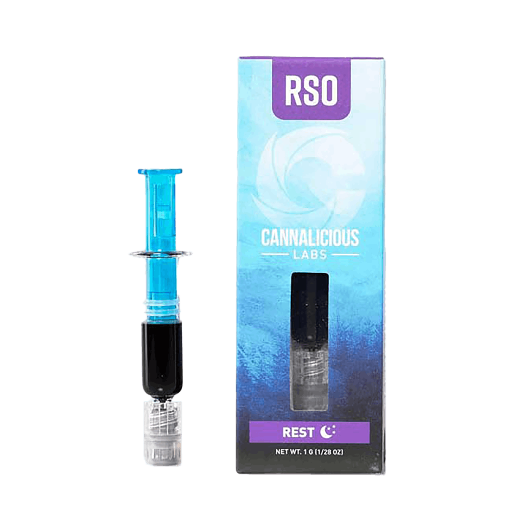 Photograph of product: Cannalicious Labs | Rest Rso Dart | 1g