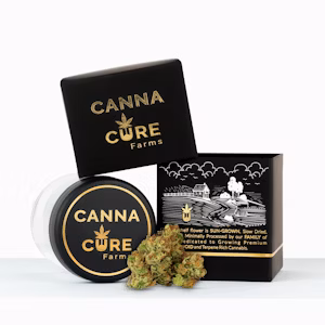 Photograph of product: CANNA CURE | JAR FLOWER | PERMANENT MARKER - 3.5g