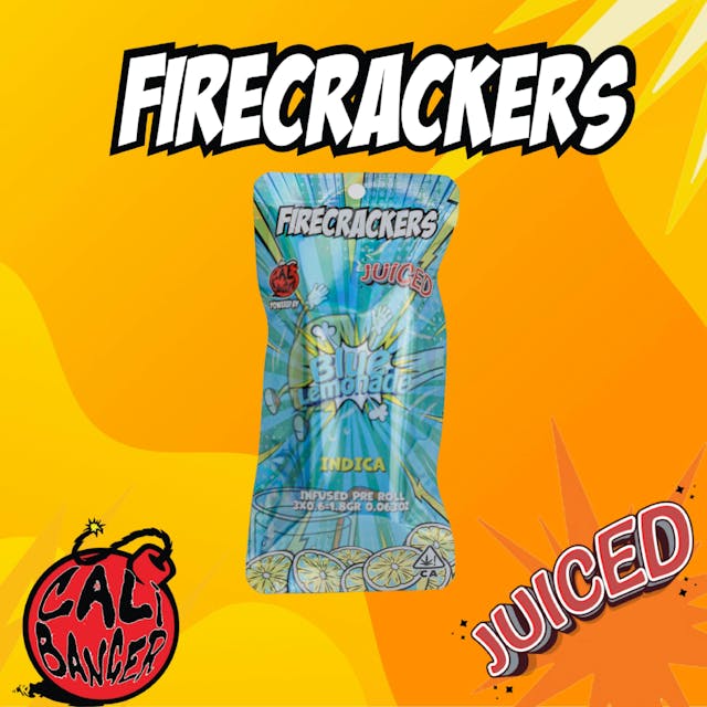 Photograph of product: Blue Lemonade | 1.8g | 3 x 0.6g Infused Preroll Pack - 