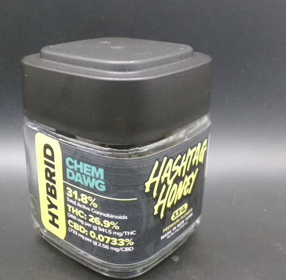 Photograph of product: HH Chem Dawg Flower - 3.5g
