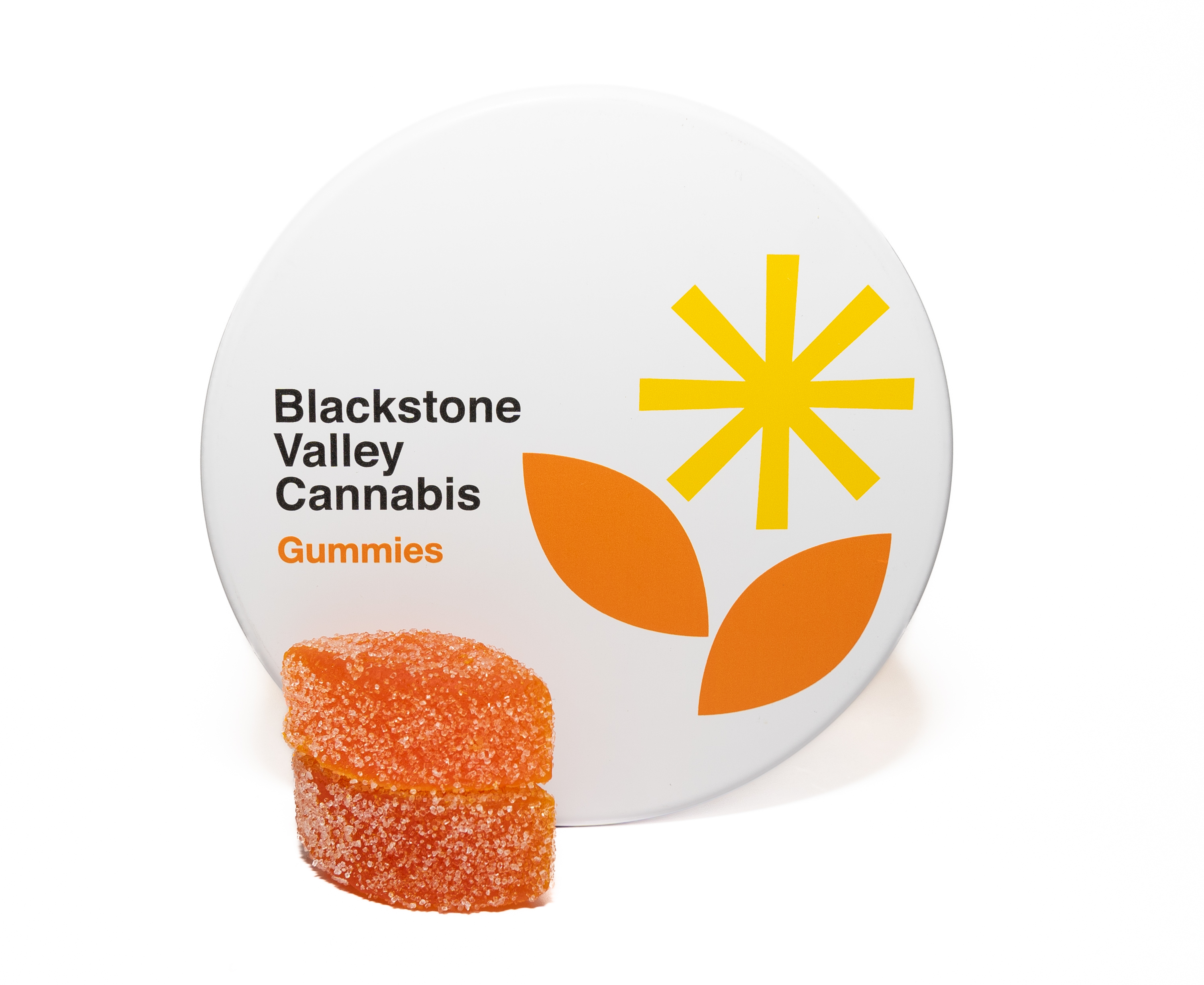 Photograph of product: Mellow Mango Peach | 1:1 TH-oui:CBD | Live Rosin | 5mg | 20ct