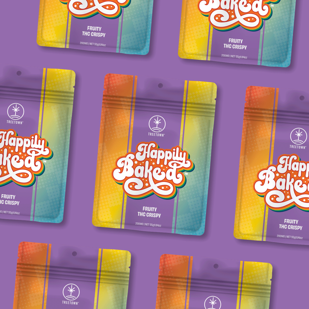 Photograph of product: Tree Town Crispy - Fruity - 200MG